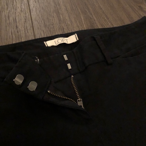 Ann Taylor LOFT Crop Tailored Pant - Picture 2 of 4